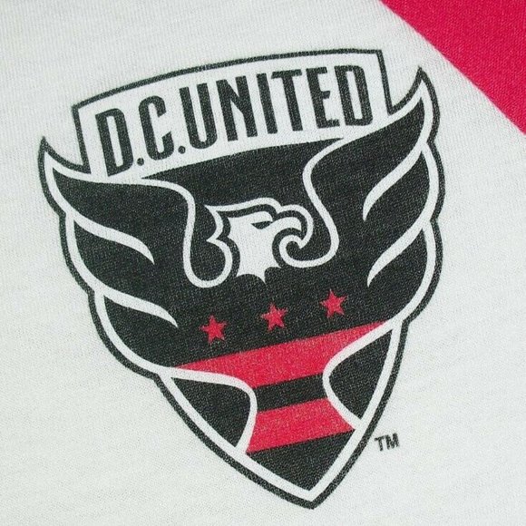 DC United Soccer MLS Womens Raglan Shirt sz. Small - Picture 2 of 4